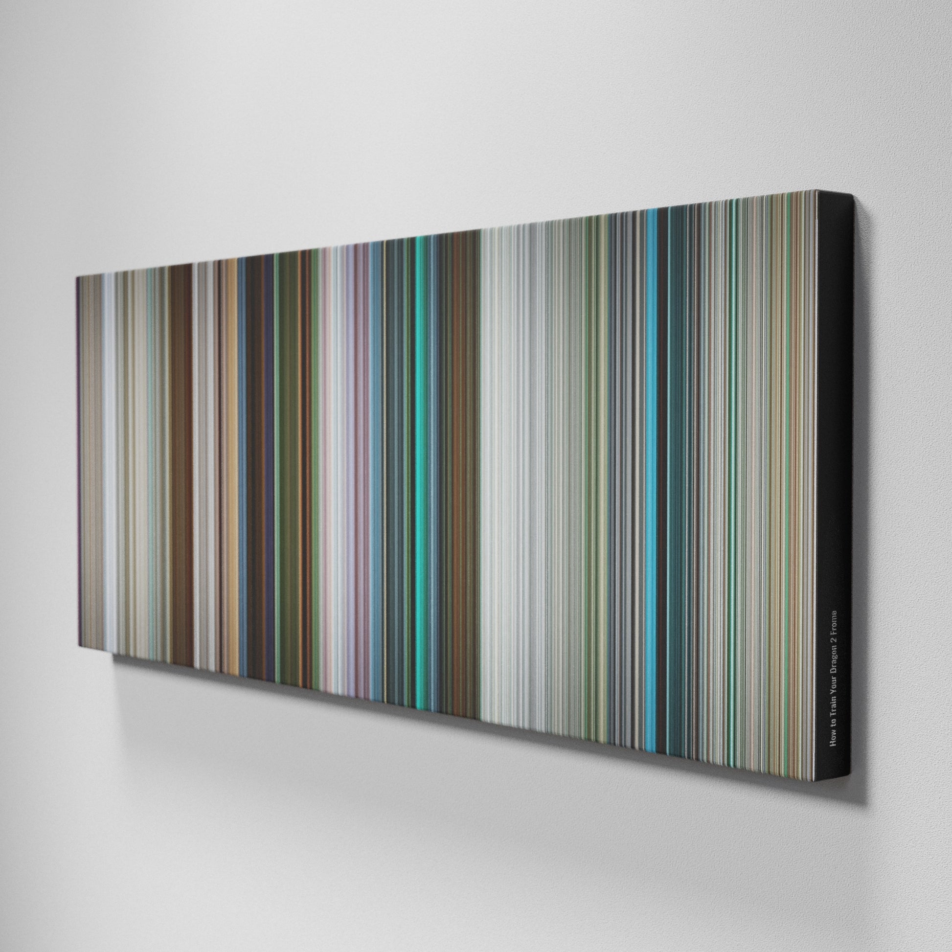 Side view of Buff's of How to Train Your Dragon 2 Frome on the wall