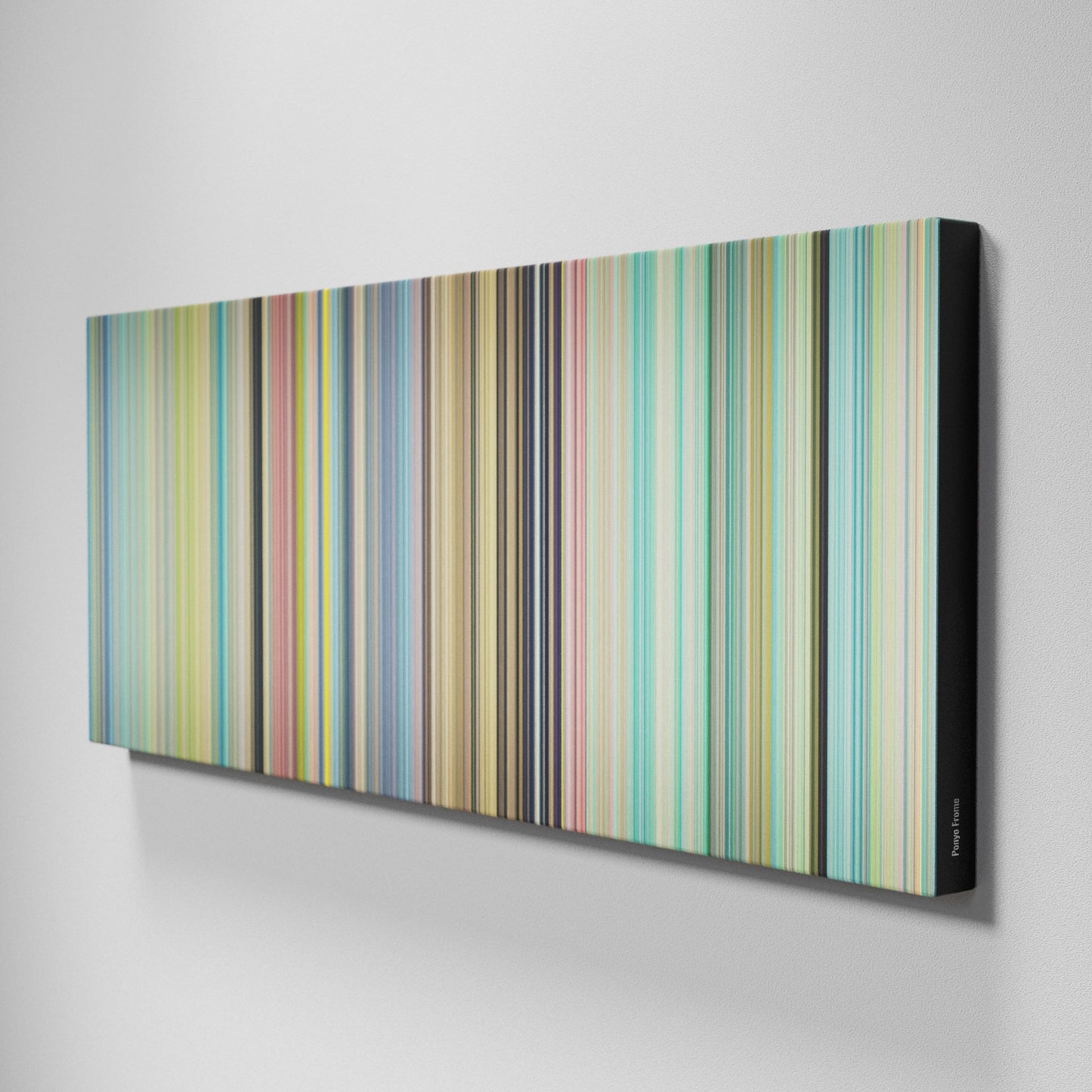 Side view of Buff's of Ponyo Frome on the wall