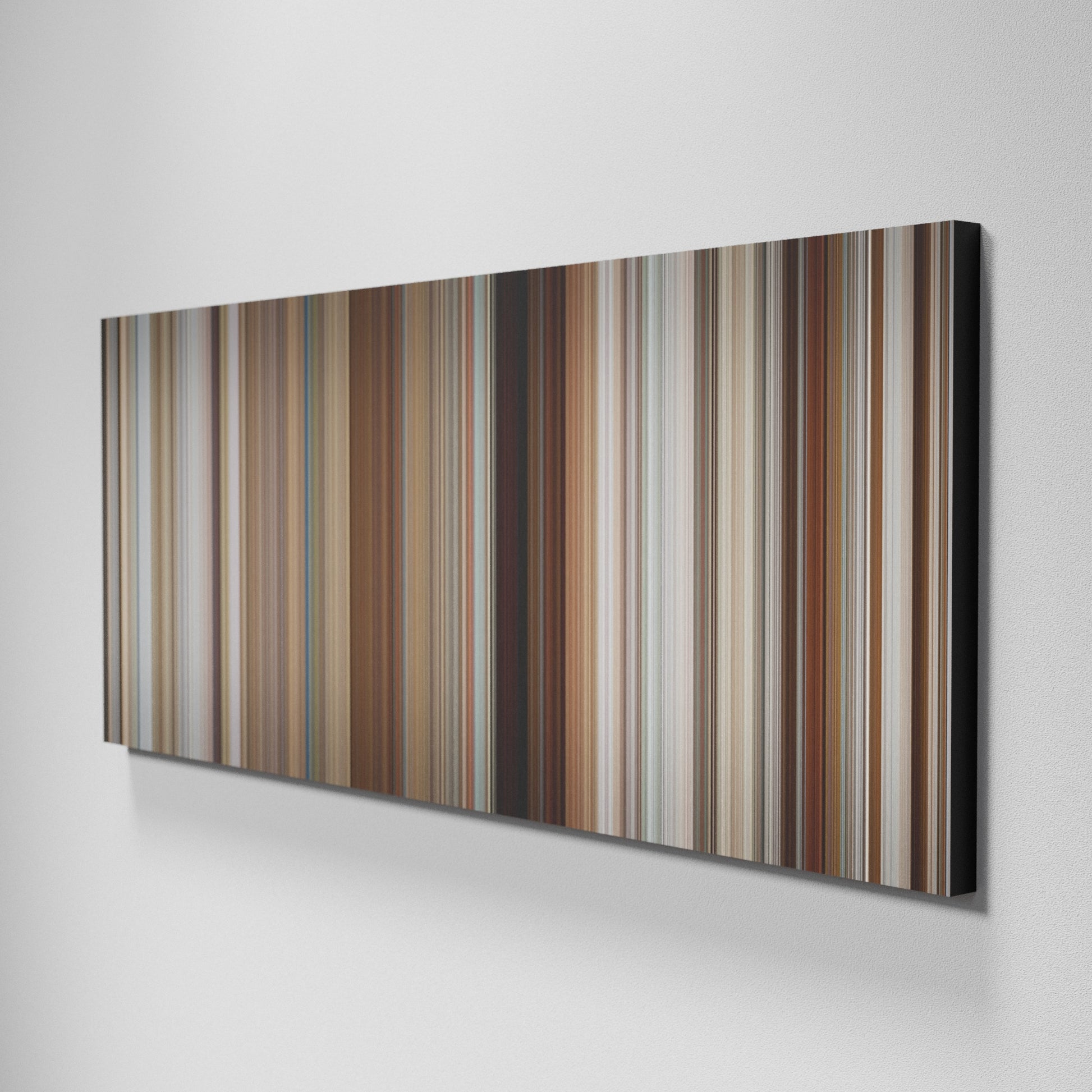 Side view of Basic of Stranger Than Fiction Frome on the wall