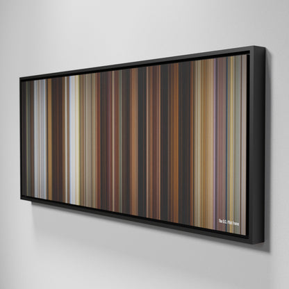 Side view of Framed Buff's of The O.C.: Pilot Frome on the wall