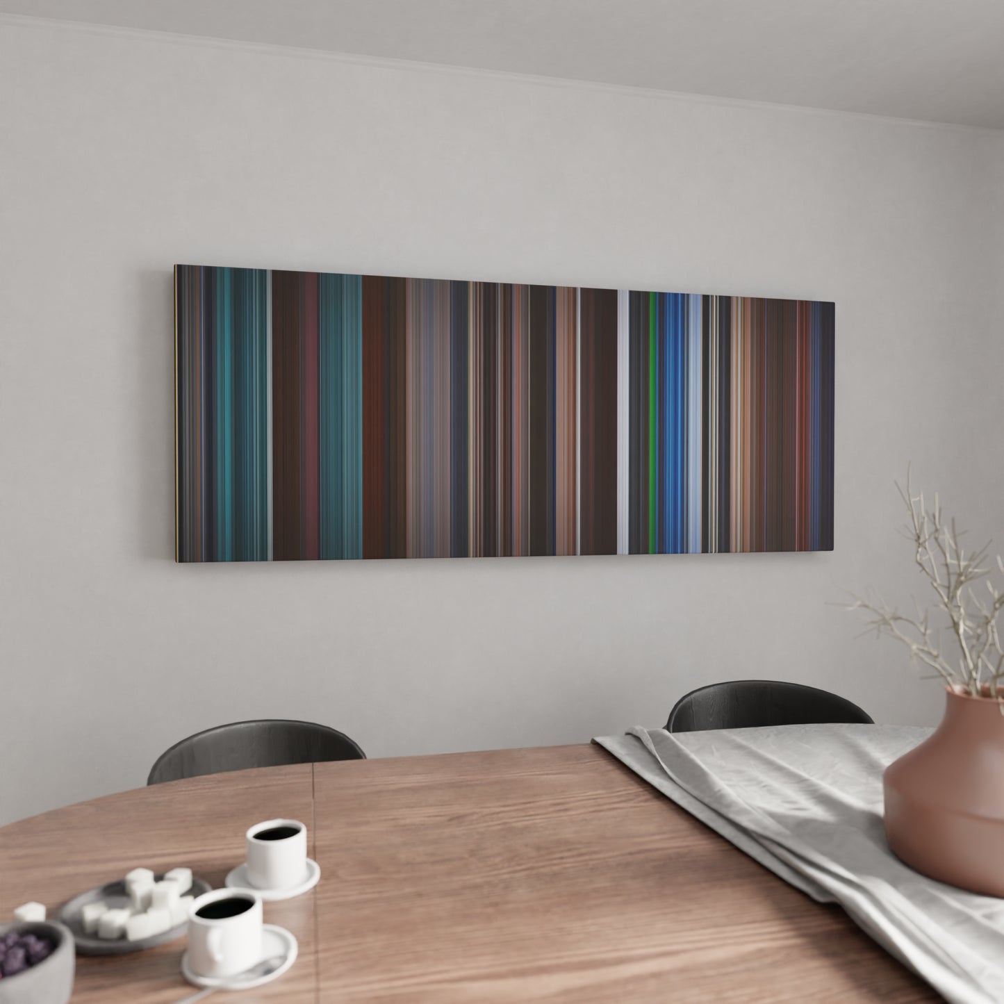 Kitchen with Joe Versus the Volcano Frome on the wall