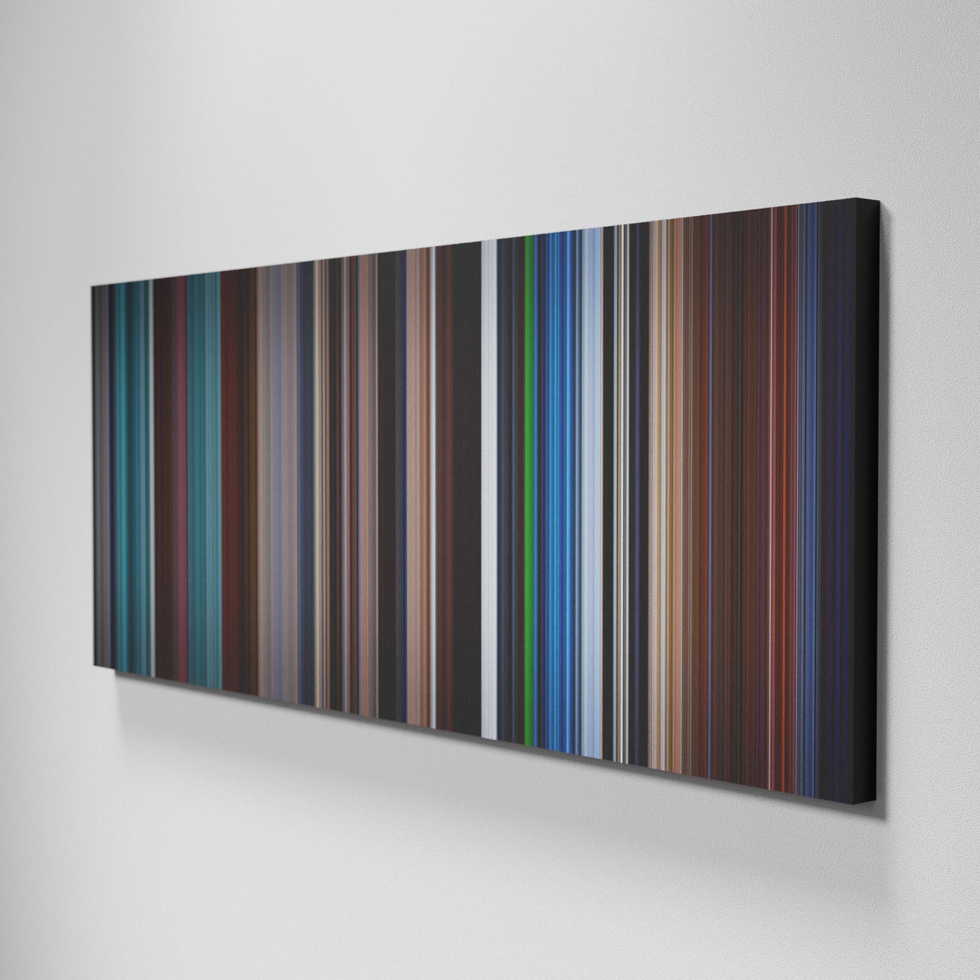 Side view of Basic of Joe Versus the Volcano Frome on the wall