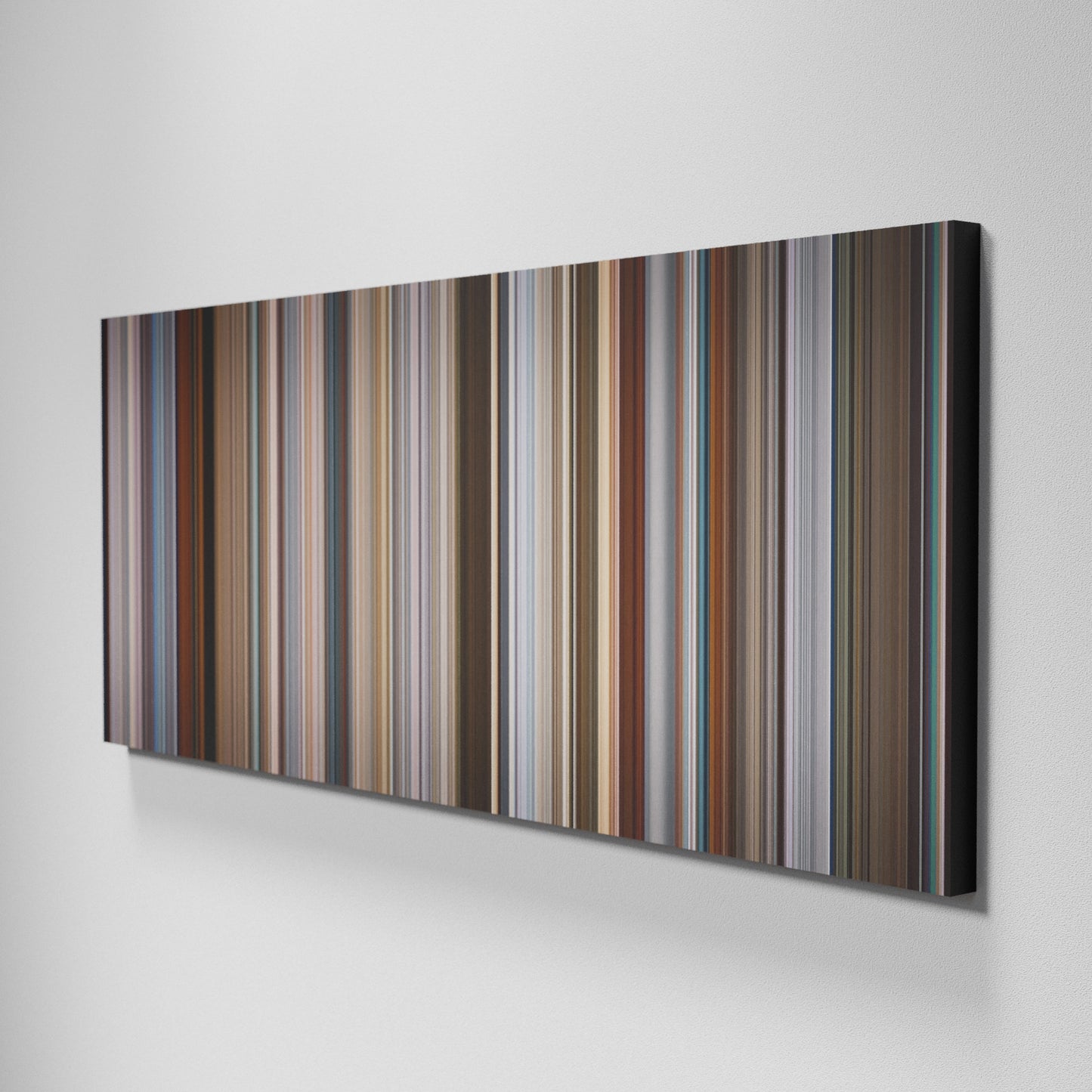 Side view of Basic of Phantom Thread Frome on the wall