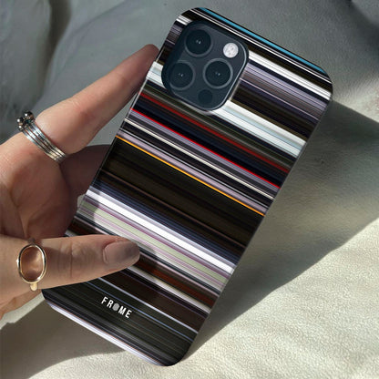 under the skin Frome phone case when holding in hands