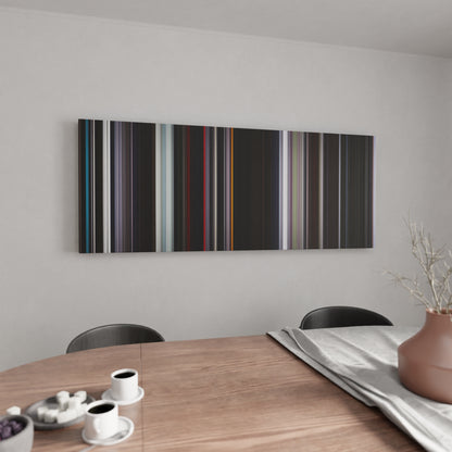 Kitchen with Under the Skin Frome on the wall