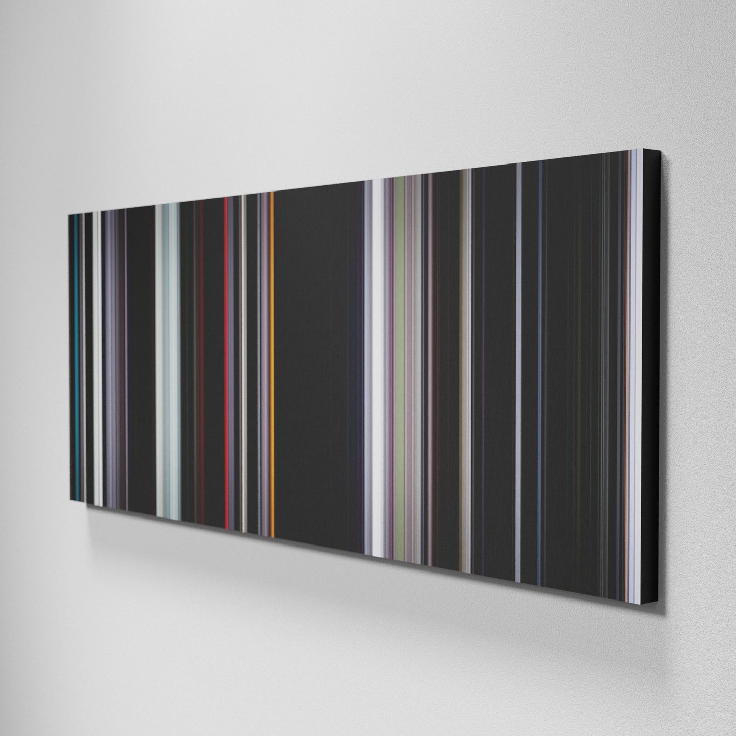 Side view of Basic of Under the Skin Frome on the wall