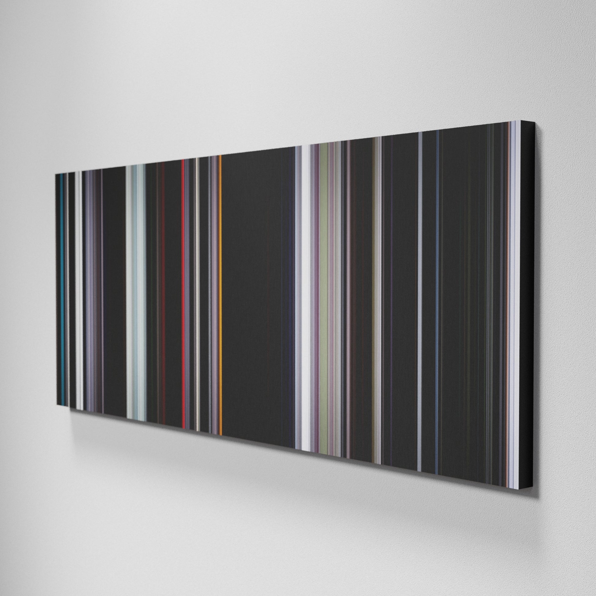 Side view of Basic of Under the Skin Frome on the wall