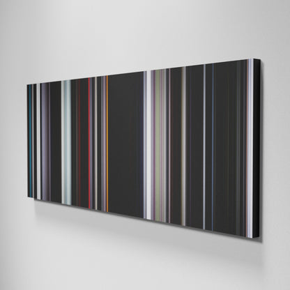 Side view of Basic of Under the Skin Frome on the wall