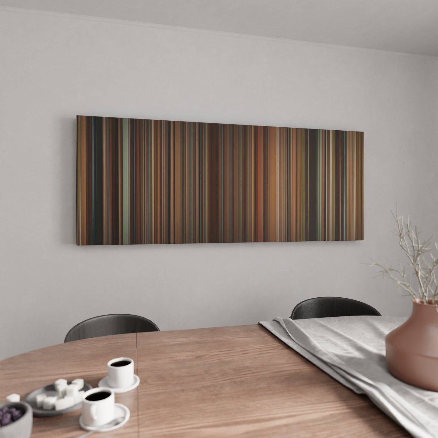 Kitchen with Eat Pray Love Frome on the wall