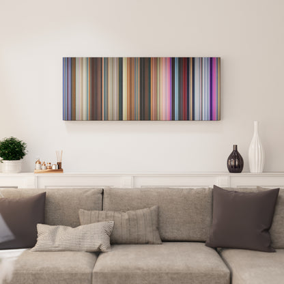 Living room interior with Big Hero 6 Frome on the wall