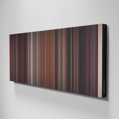 Side view of Buff's of Home for the Holidays Frome on the wall