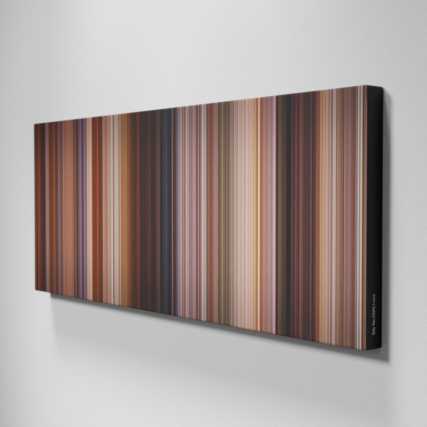 Side view of Buff's of Only You Frome on the wall