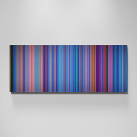 Cats movie canvas wall art - color palette print