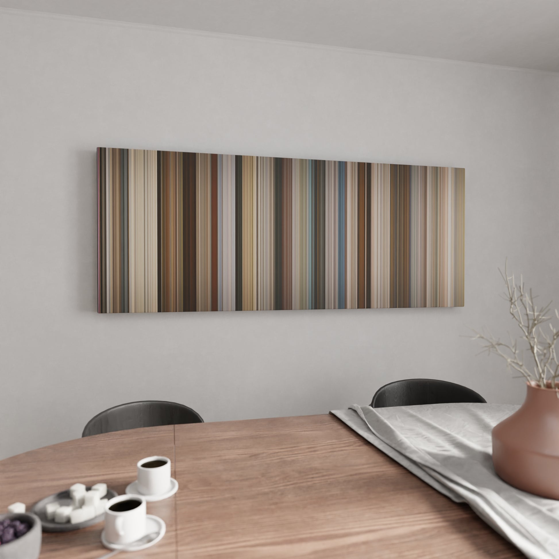 Kitchen with Ford v Ferrari Frome on the wall