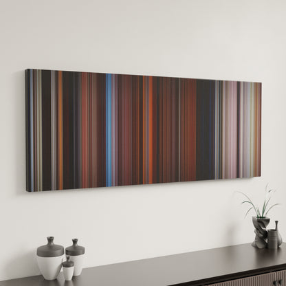 Minimal interior design with Far and Away Frome on the wall