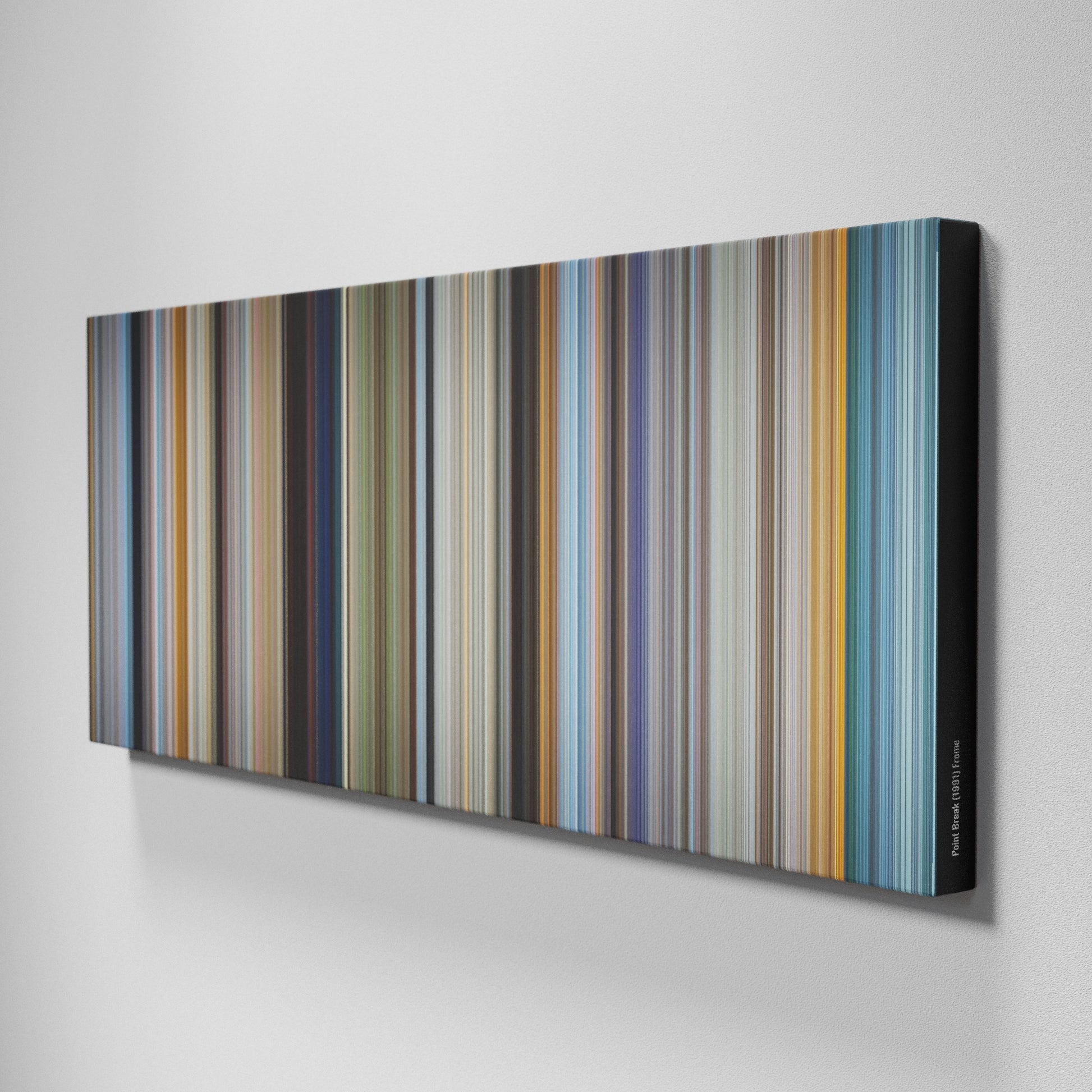 Side view of Buff's of Point Break Frome on the wall