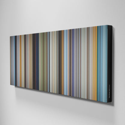 Side view of Buff's of Point Break Frome on the wall