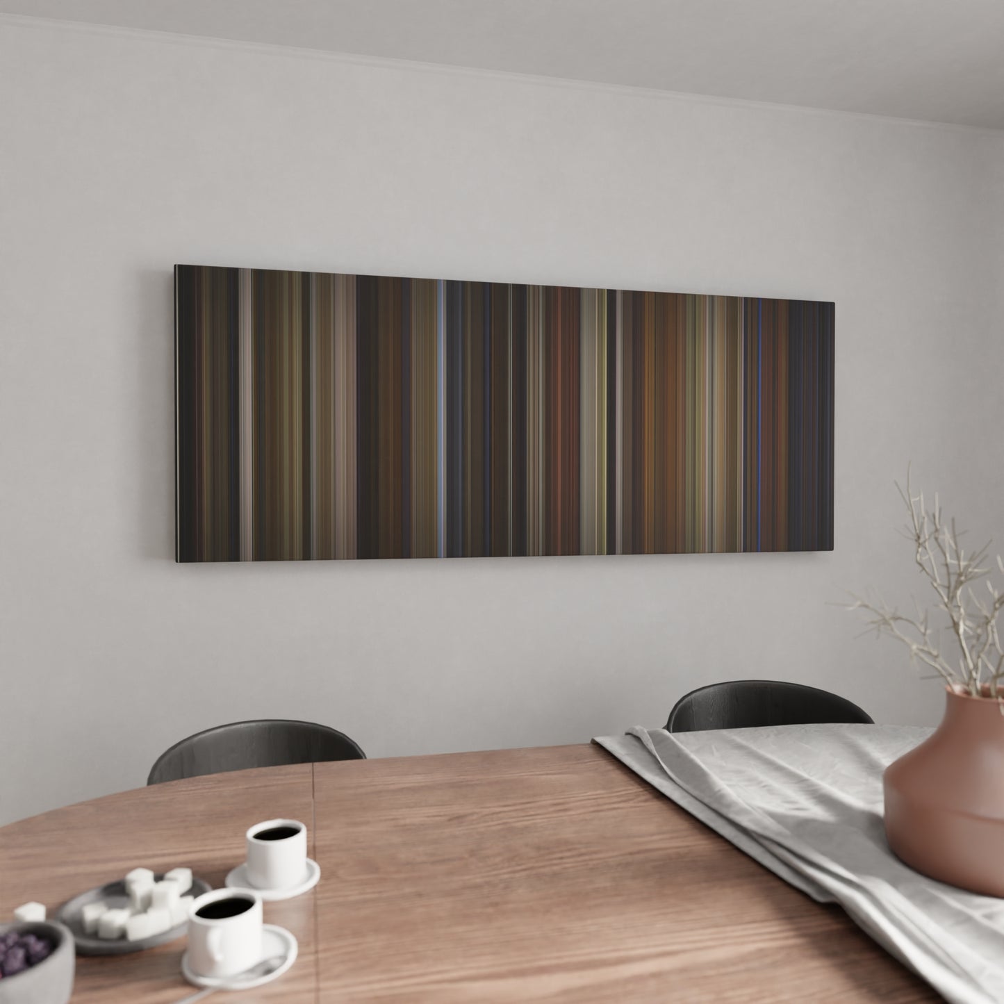 Kitchen with So I Married an Axe Murderer Frome on the wall