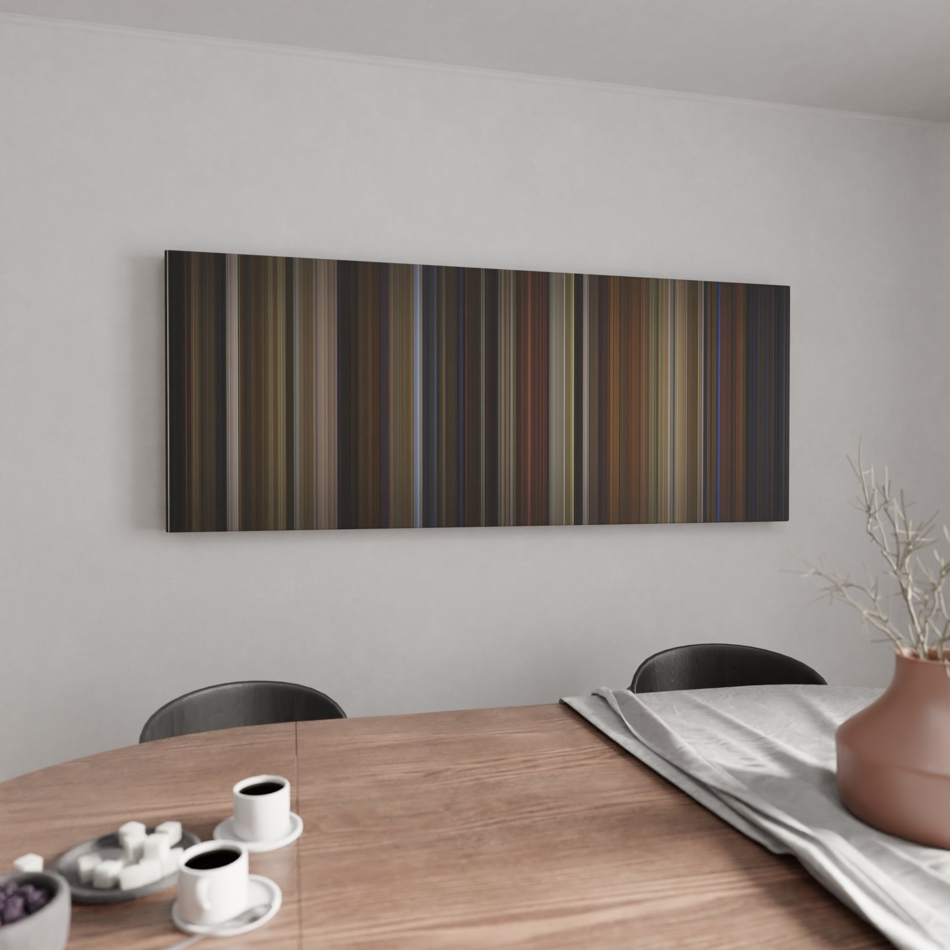 Kitchen with So I Married an Axe Murderer Frome on the wall