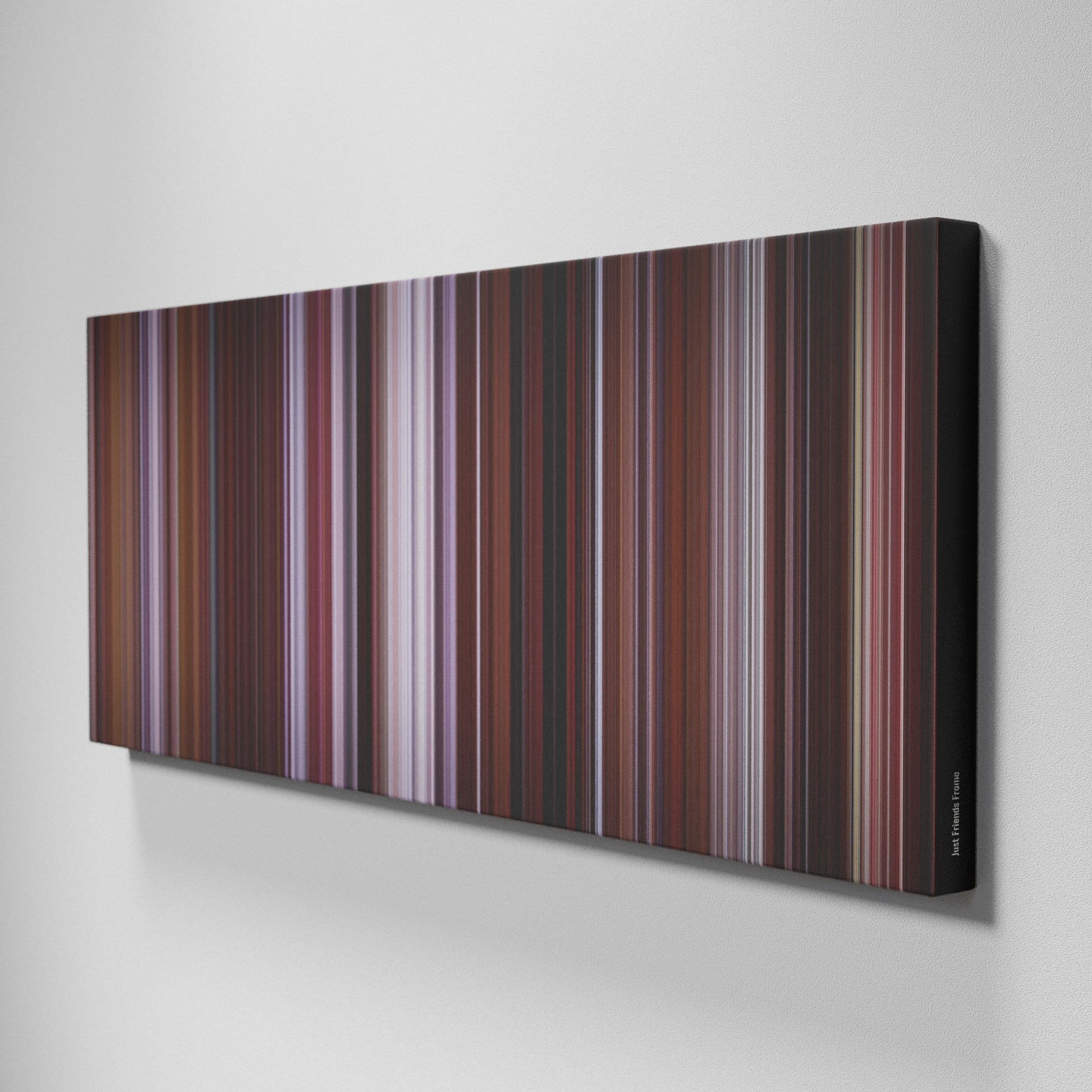 Side view of Buff's of Just Friends Frome on the wall