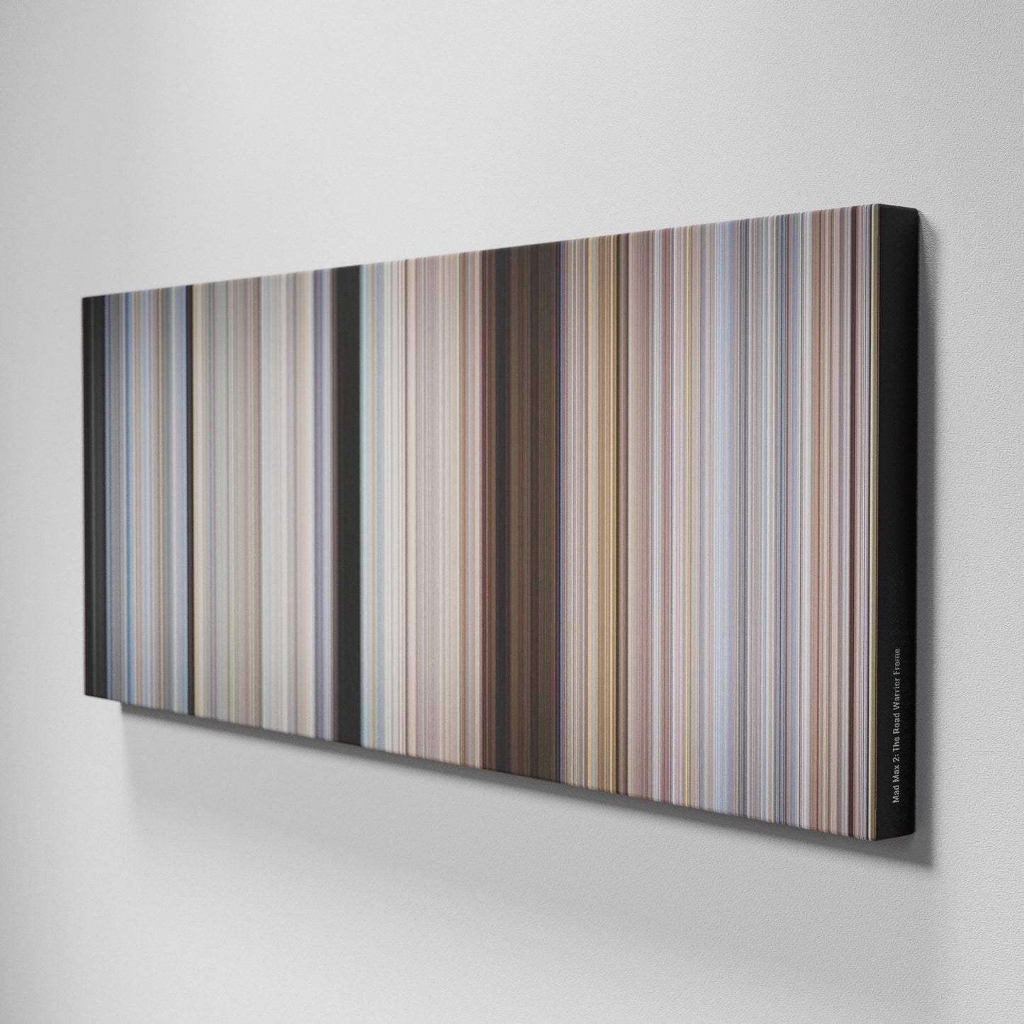 Side view of Buff's of Mad Max 2: The Road Warrior Frome on the wall