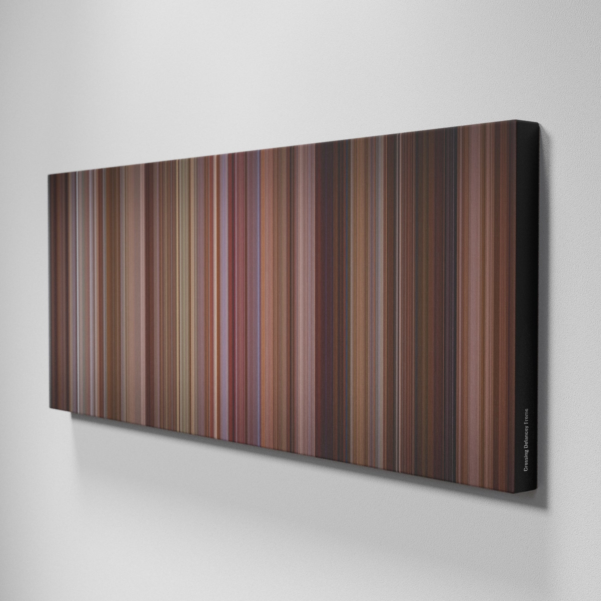 Side view of Buff's of Crossing Delancey Frome on the wall