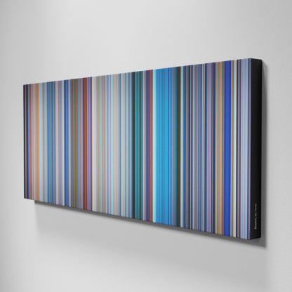 Side view of Buff's of Monsters, Inc. Frome on the wall