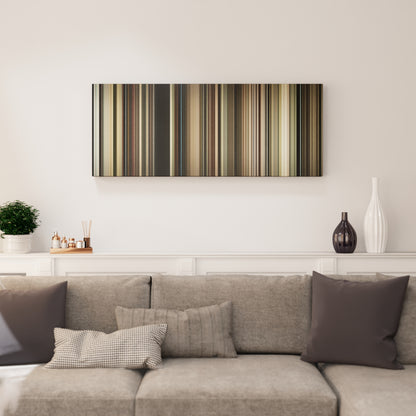 Living room interior with The Master Frome on the wall