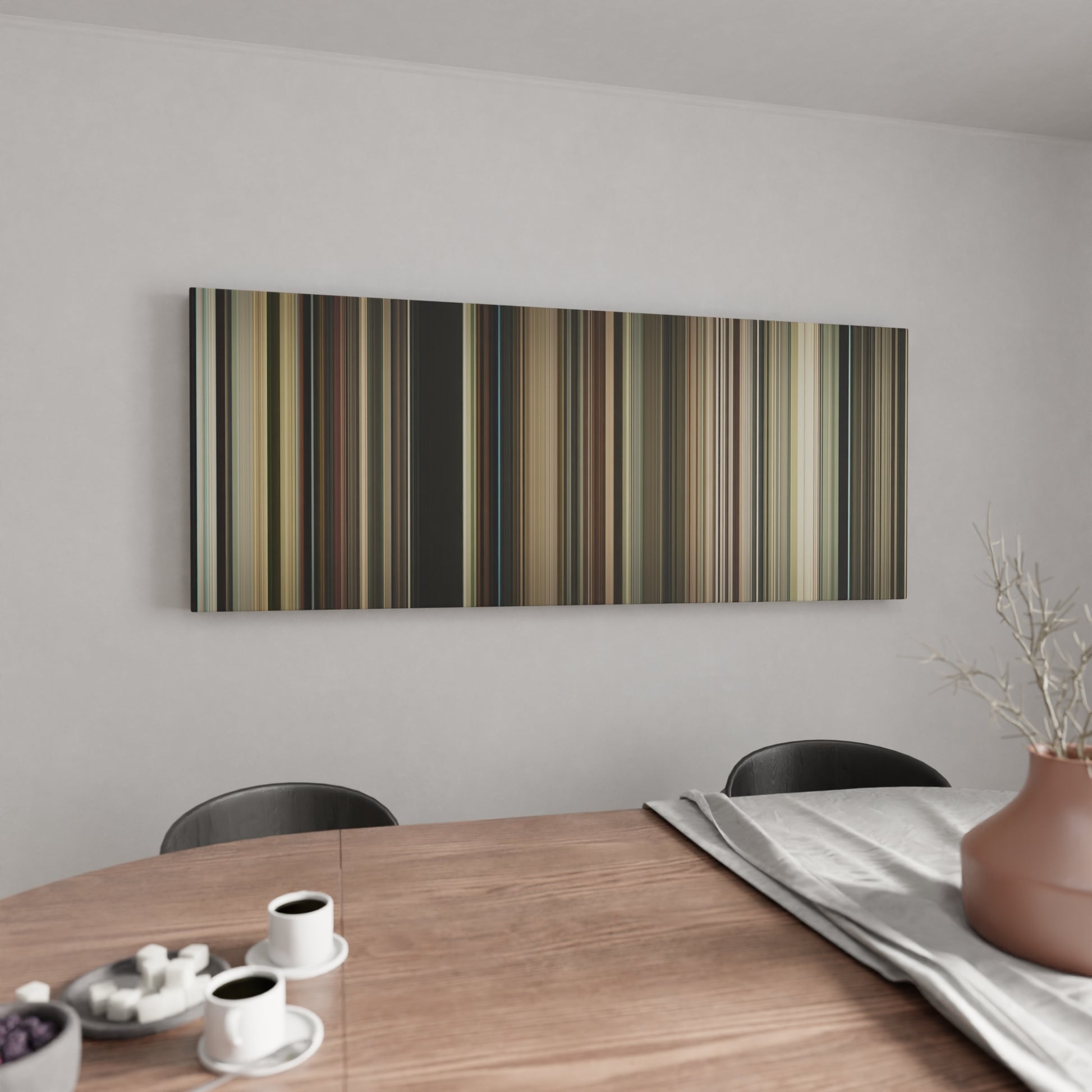 Kitchen with The Master Frome on the wall