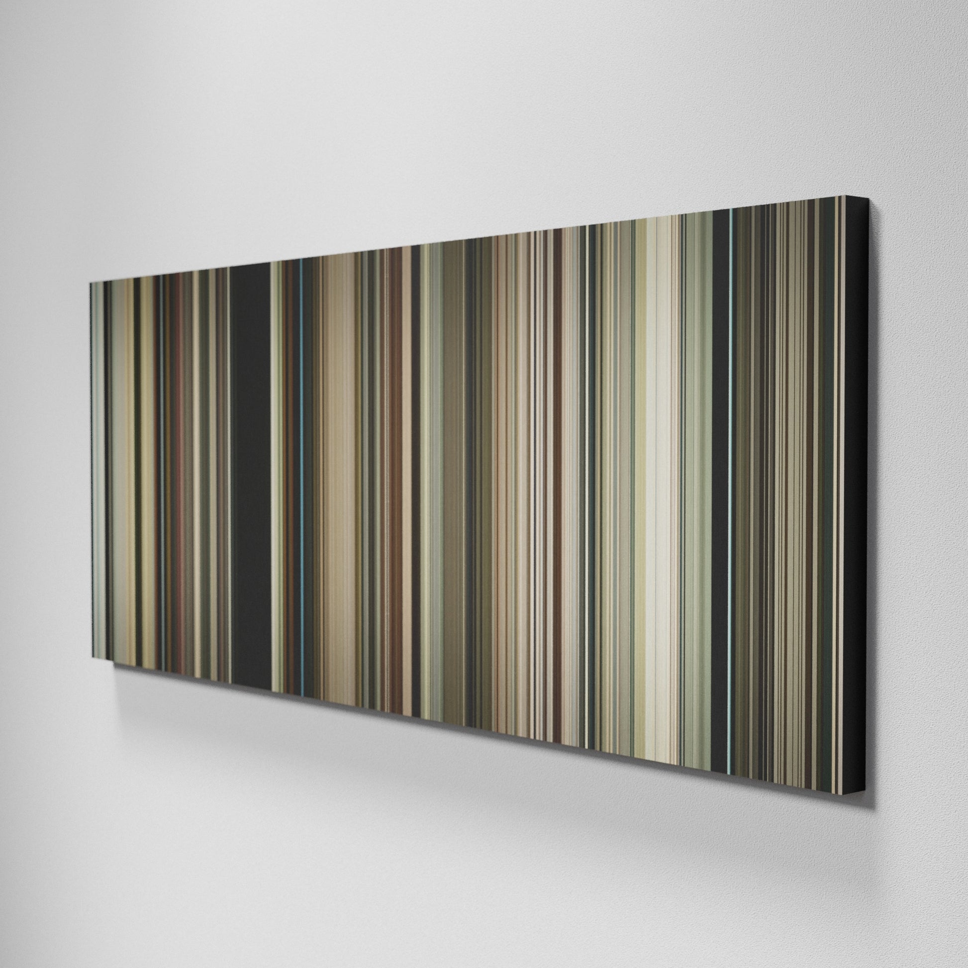 Side view of Basic of The Master Frome on the wall