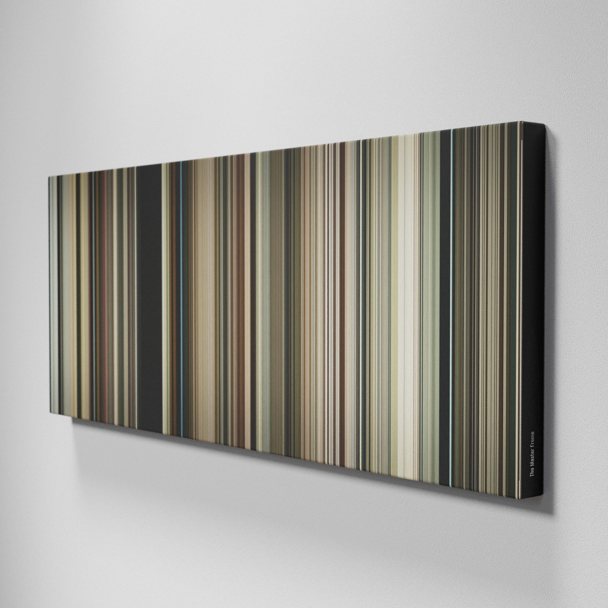 Side view of Buff's of The Master Frome on the wall