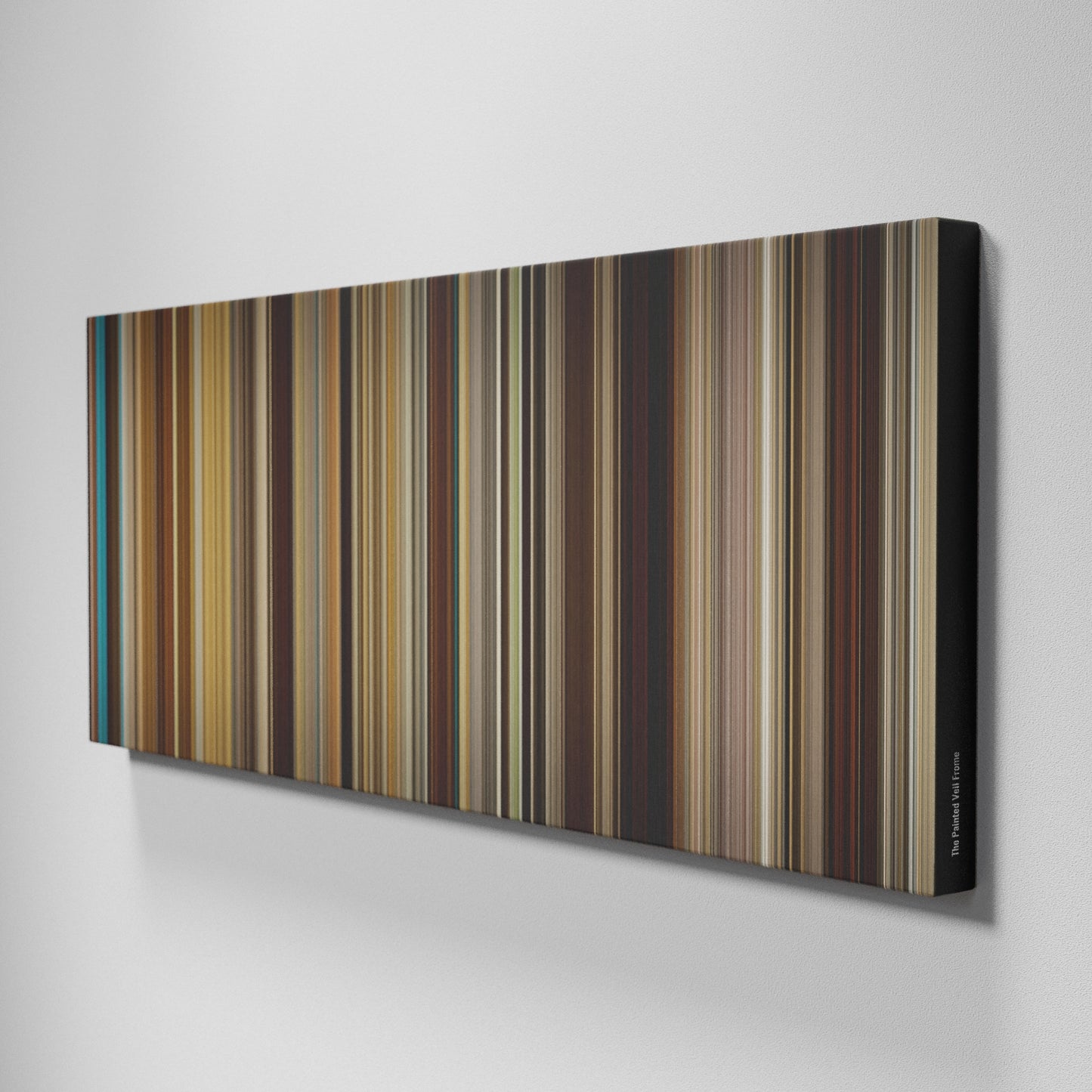 Side view of Buff's of The Painted Veil Frome on the wall