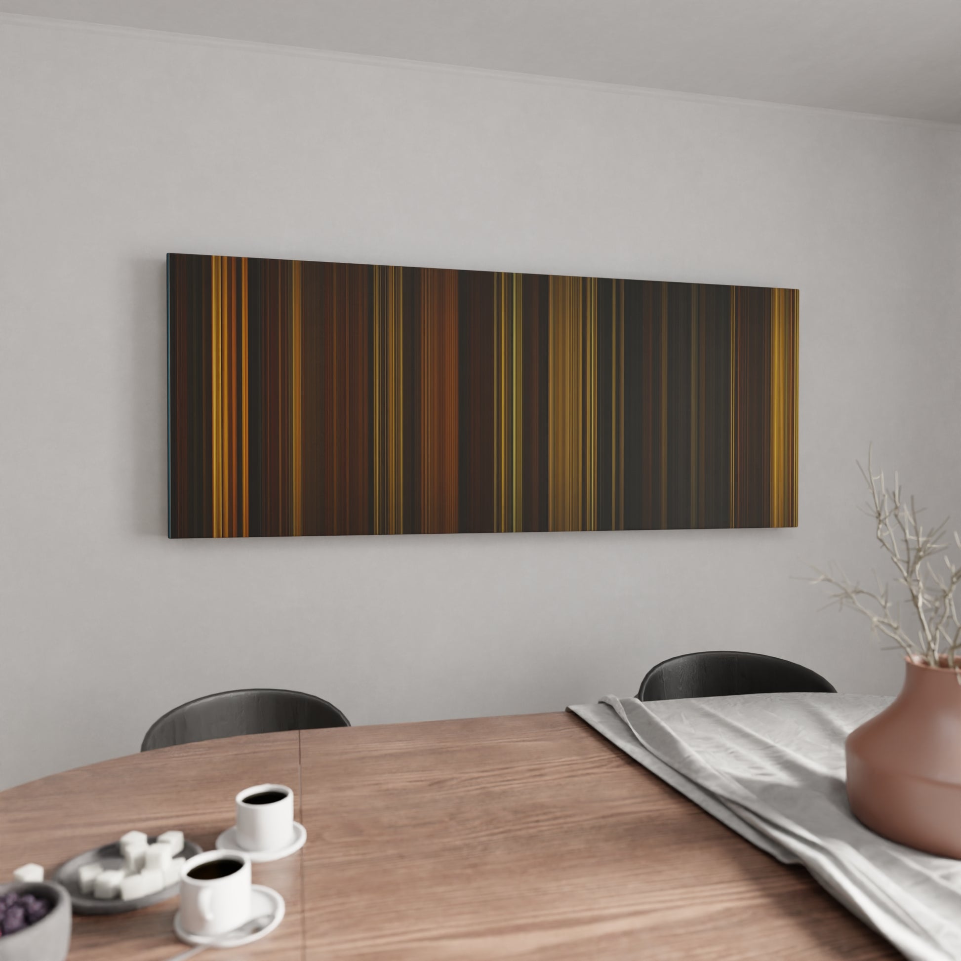 Kitchen with The Illusionist Frome on the wall