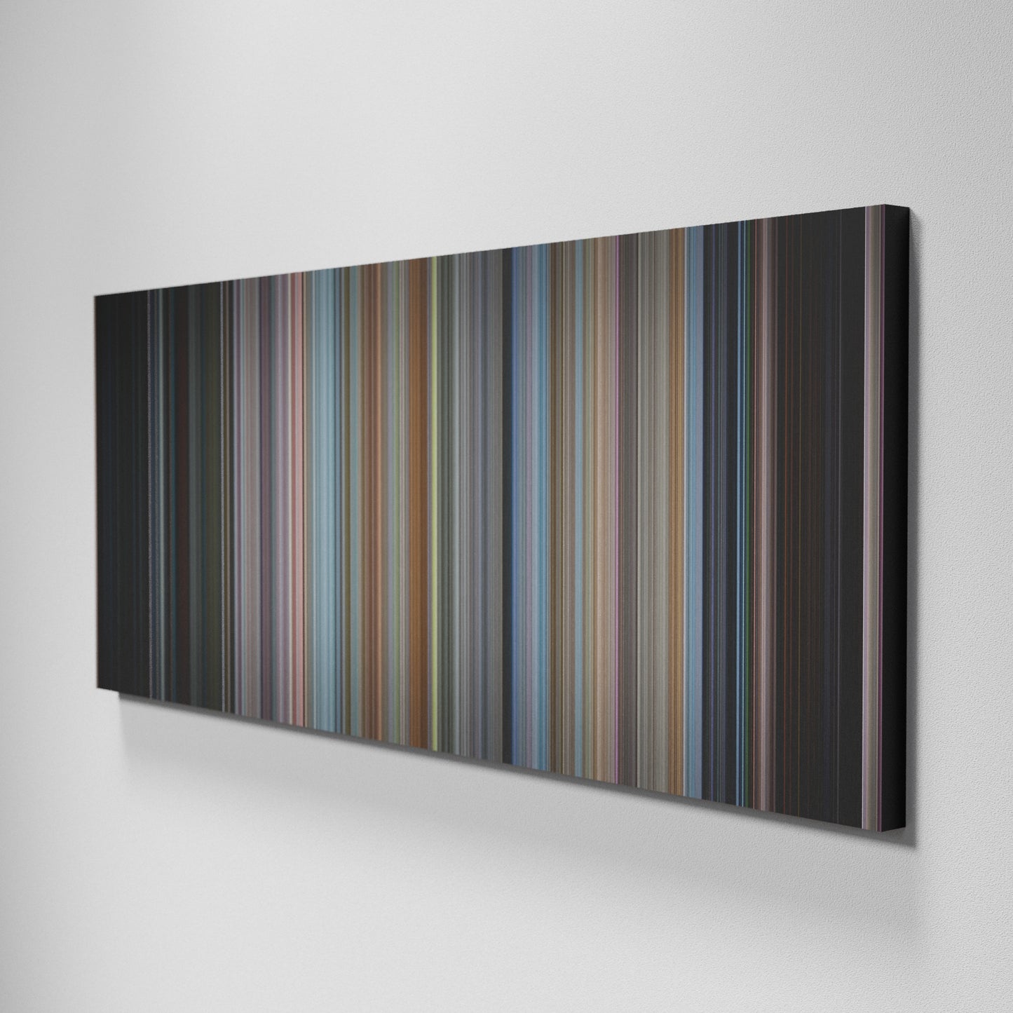 Side view of Basic of Men in Black Frome on the wall