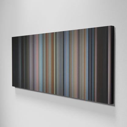 Side view of Basic of Men in Black Frome on the wall