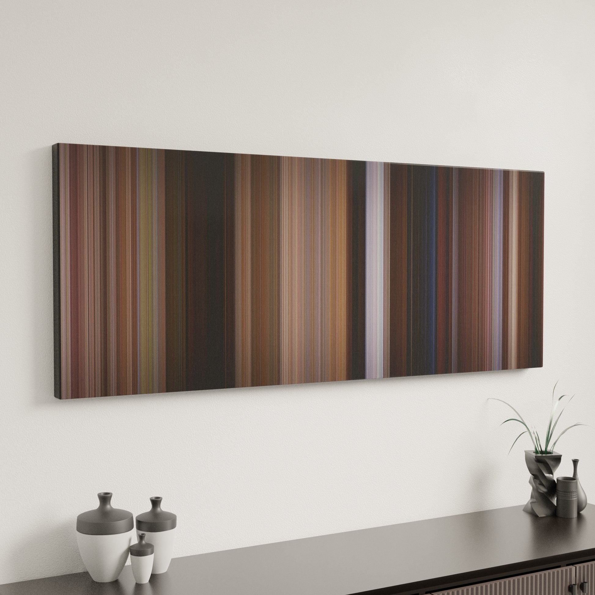 Minimal interior design with Seven Brides for Seven Brothers Frome on the wall