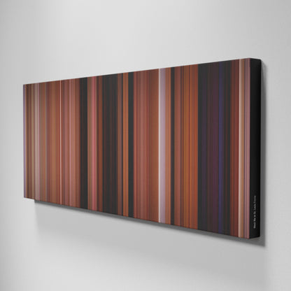 Side view of Buff's of Meet Me in St. Louis Frome on the wall