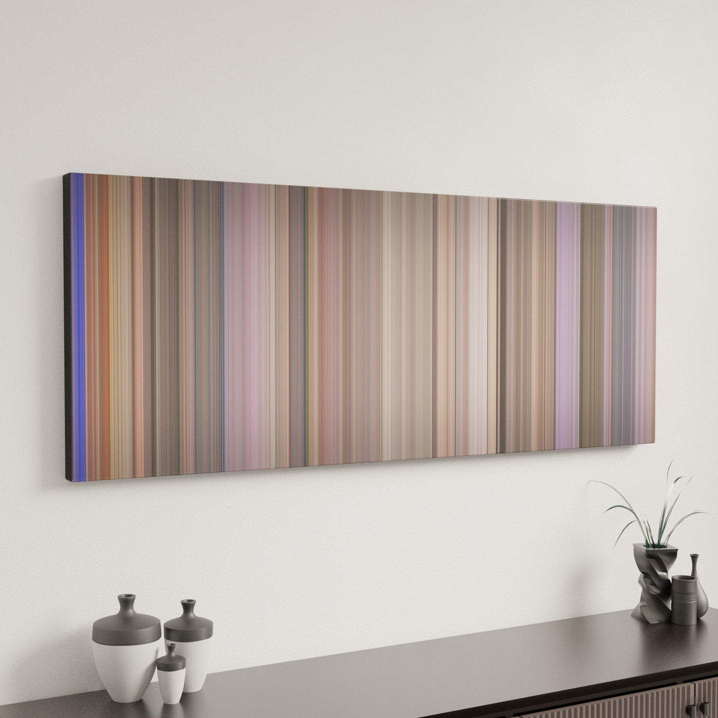 Minimal interior design with The Music Man Frome on the wall