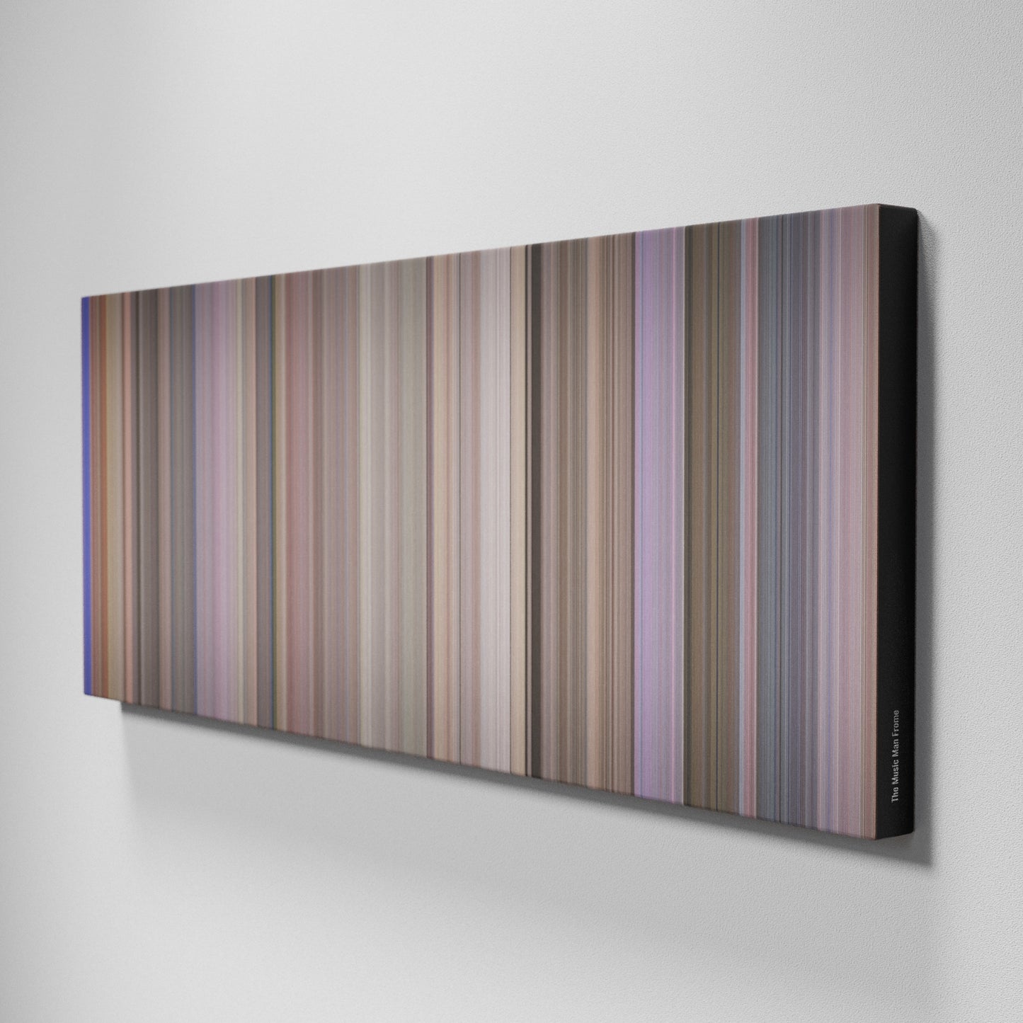 Side view of Buff's of The Music Man Frome on the wall