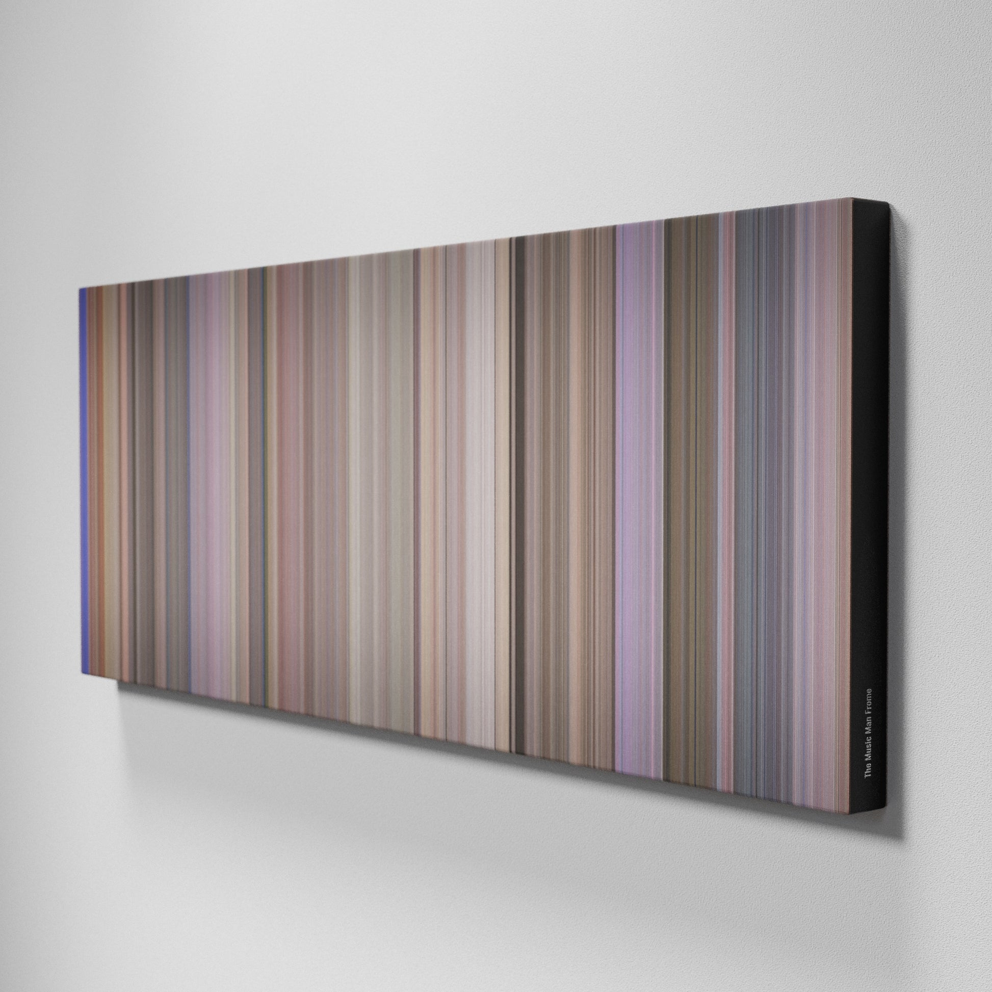 Side view of Buff's of The Music Man Frome on the wall