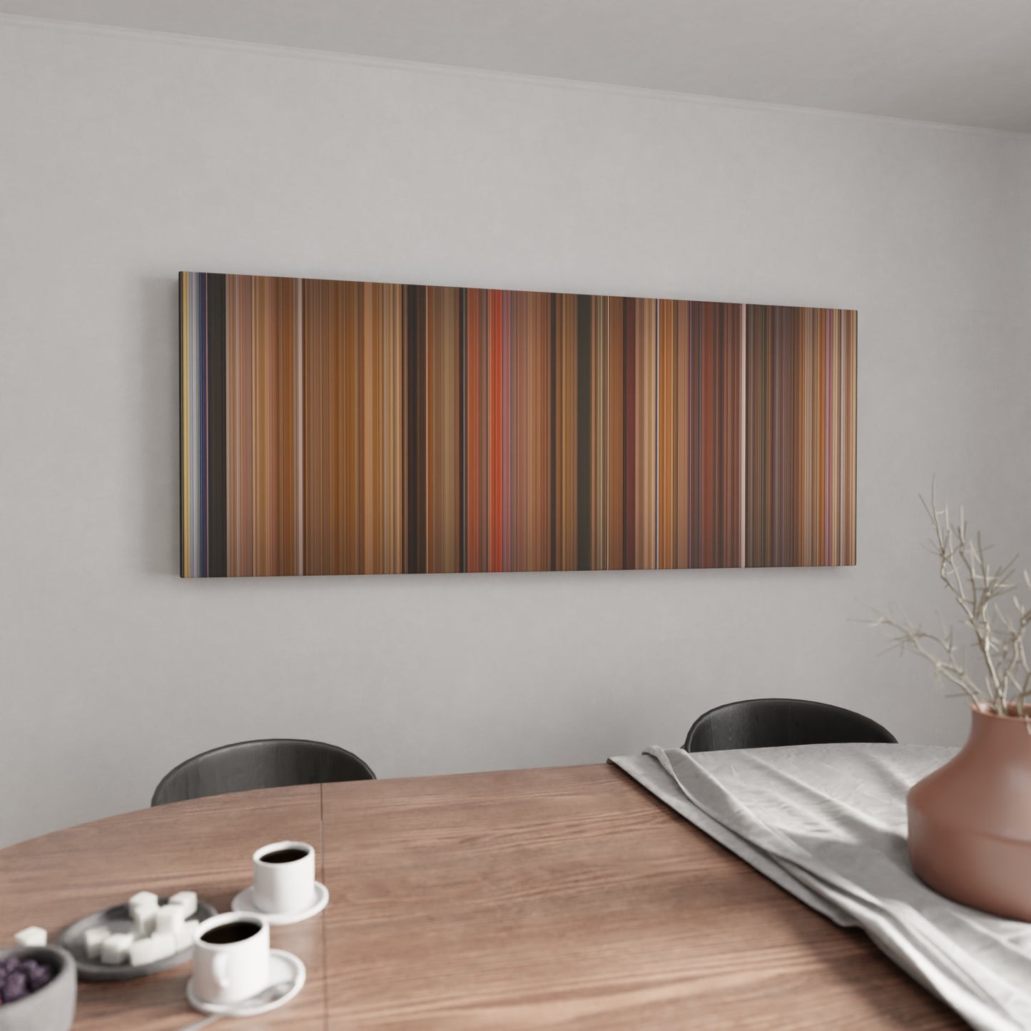 Kitchen with Real Genius Frome on the wall