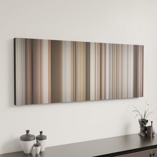 Minimal interior design with Hatari! Frome on the wall