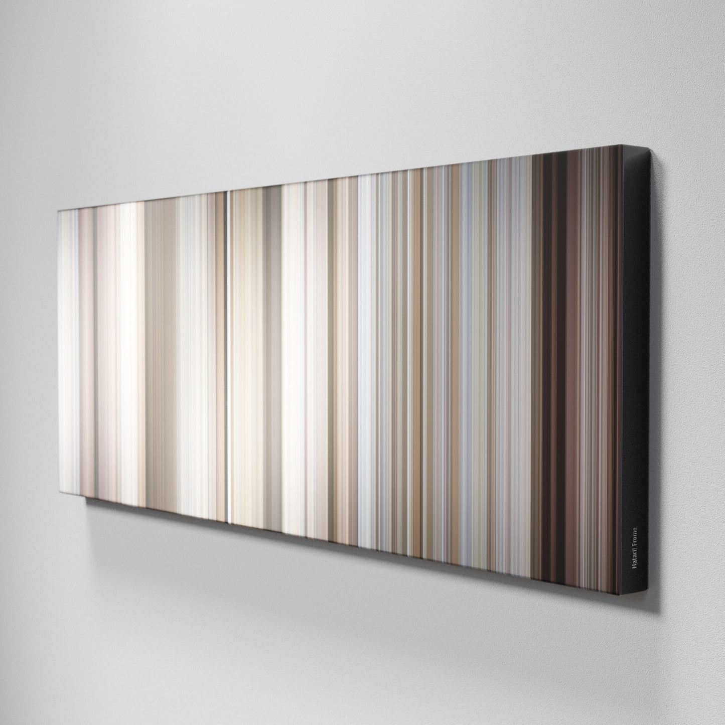 Side view of Buff's of Hatari! Frome on the wall