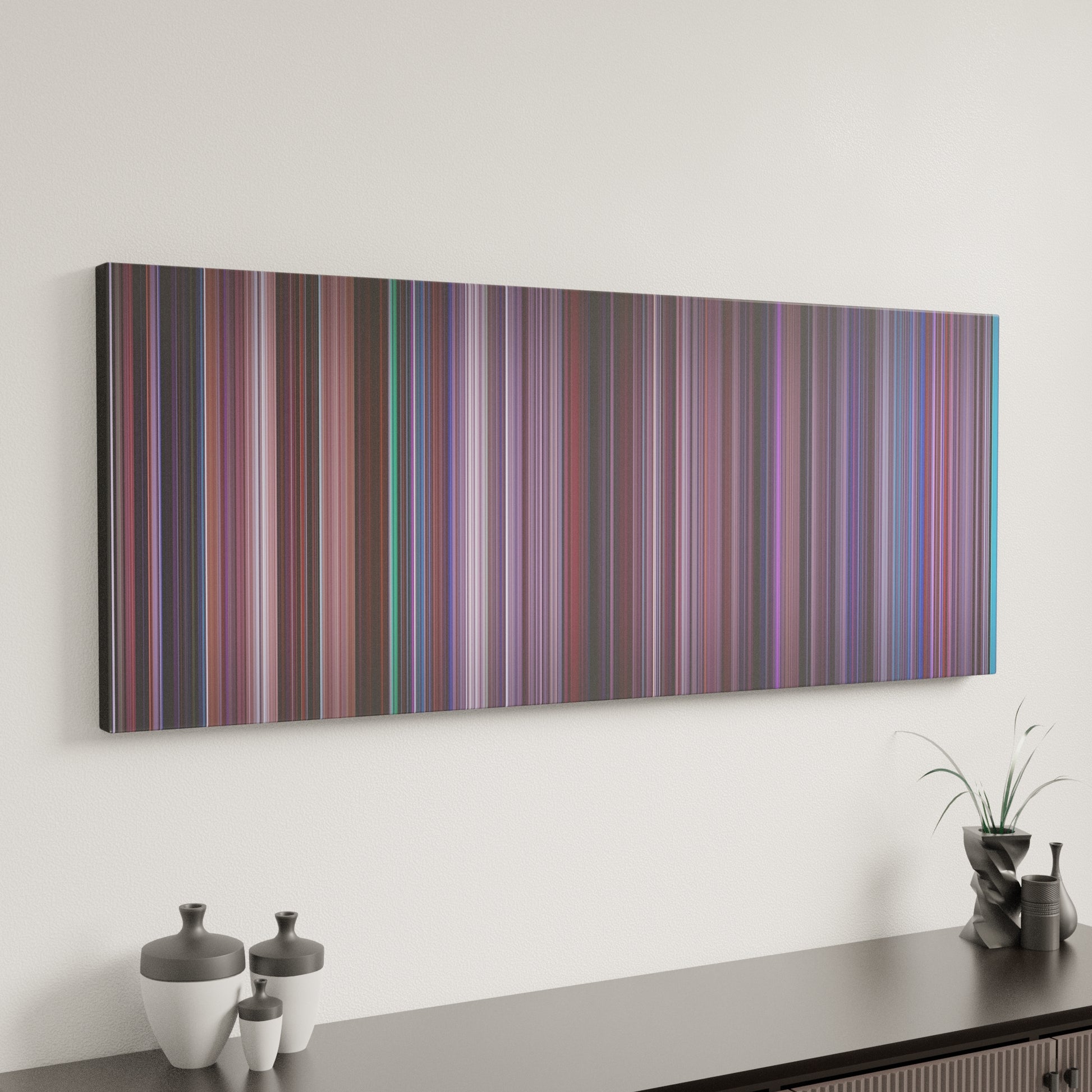 Minimal interior design with Hackers Frome on the wall