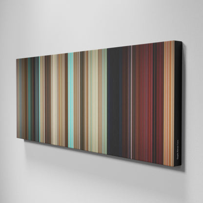 Side view of Buff's of Couples Retreat Frome on the wall