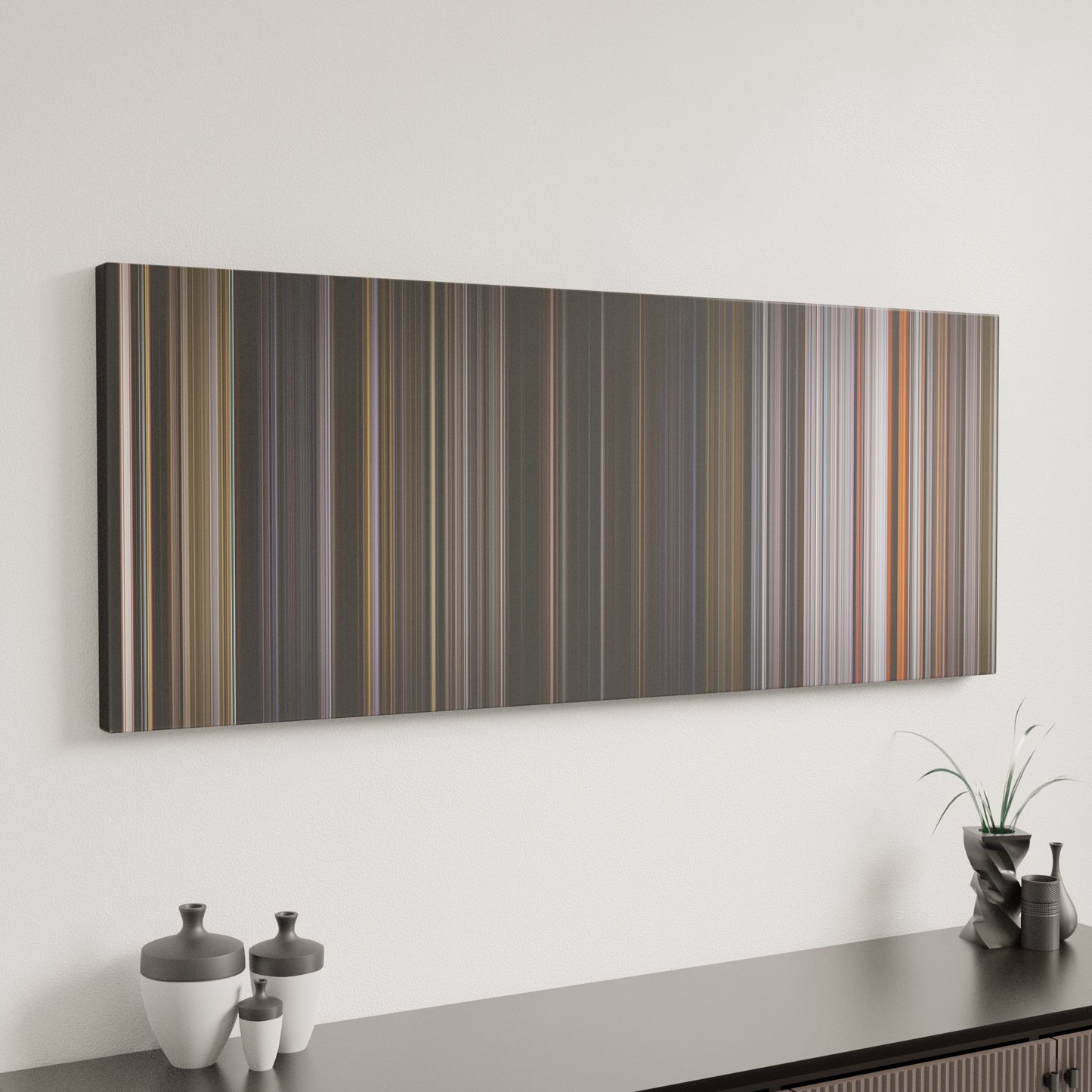 Minimal interior design with Ant-Man and the Wasp Frome on the wall