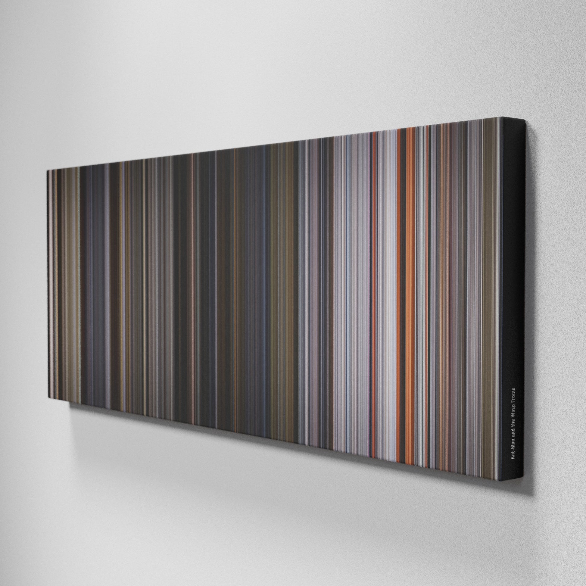 Side view of Buff's of Ant-Man and the Wasp Frome on the wall