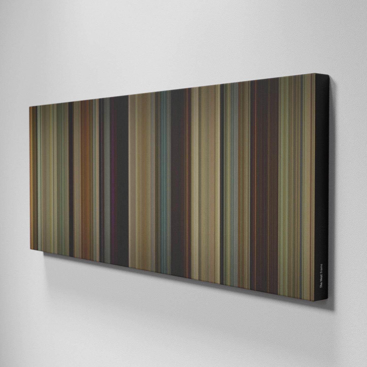 Side view of Buff's of The Heat Frome on the wall