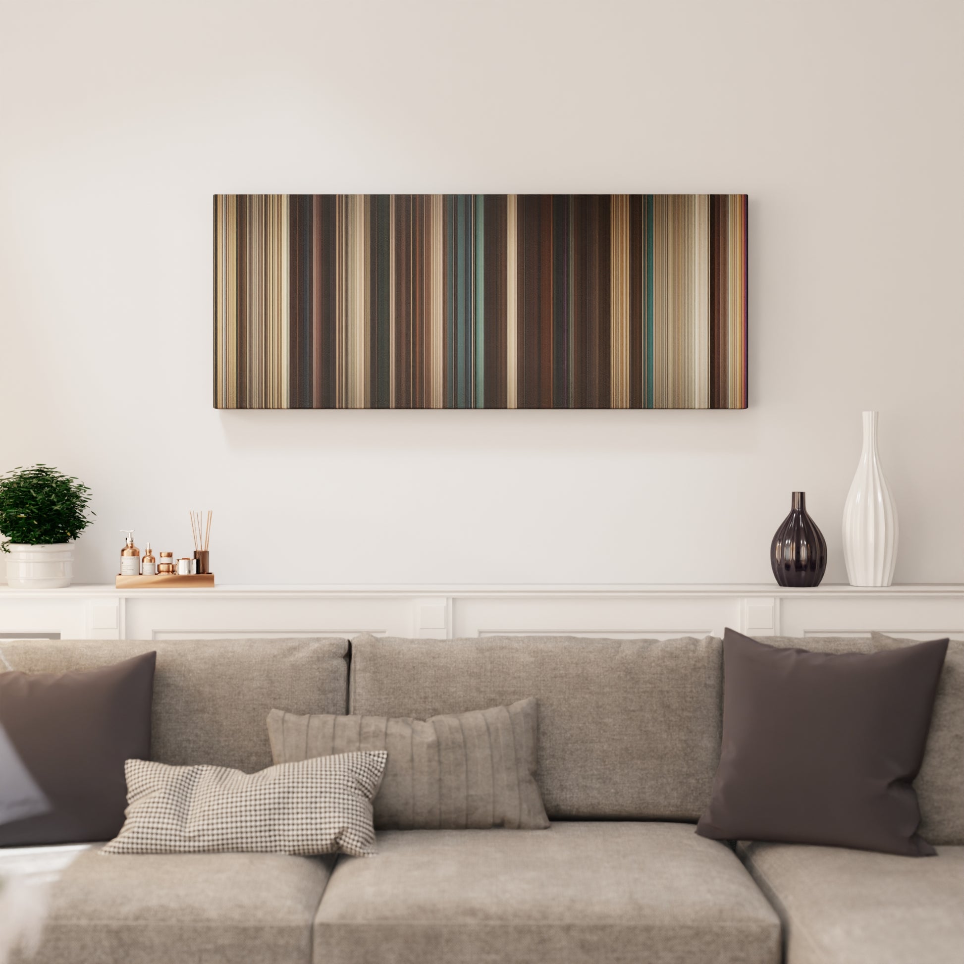 Living room interior with Fast Five Frome on the wall