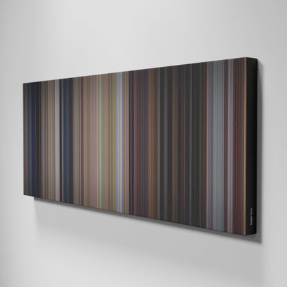 Side view of Buff's of Scream Frome on the wall